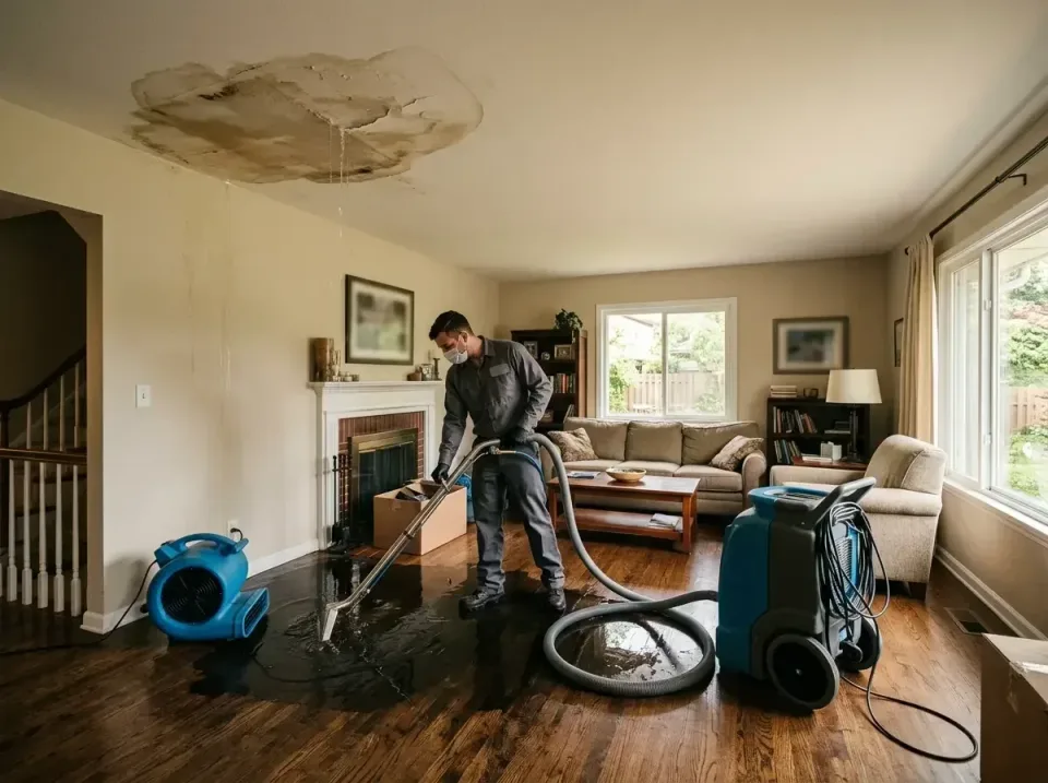 attic-pipe-burst-ceiling-drip-008 — frequently asked questions, Water Damage Restoration & Carpet Care in Sale Creek, TN